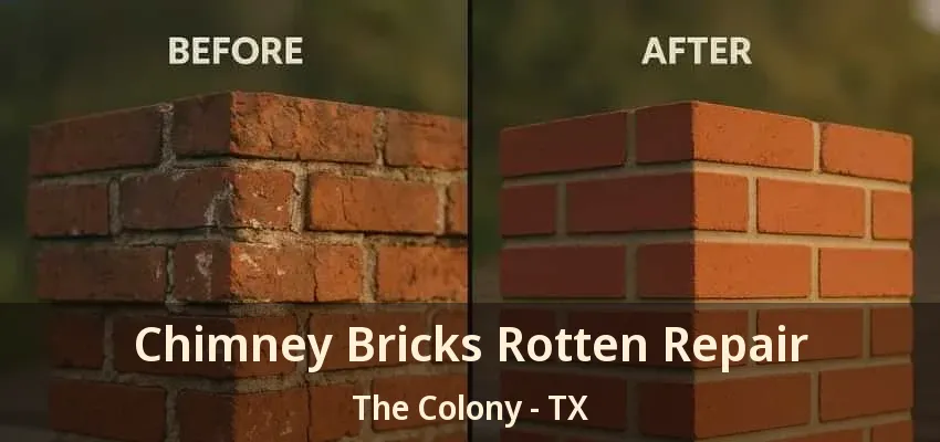 Chimney Bricks Rotten Repair The Colony - TX