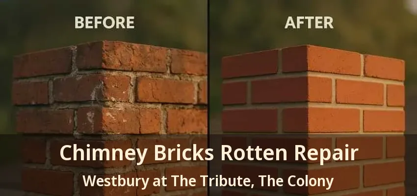 Chimney Bricks Rotten Repair Westbury at The Tribute, The Colony - TX