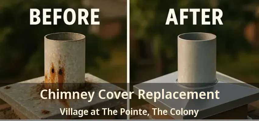 Chimney Cover Replacement Village at The Pointe, The Colony - TX