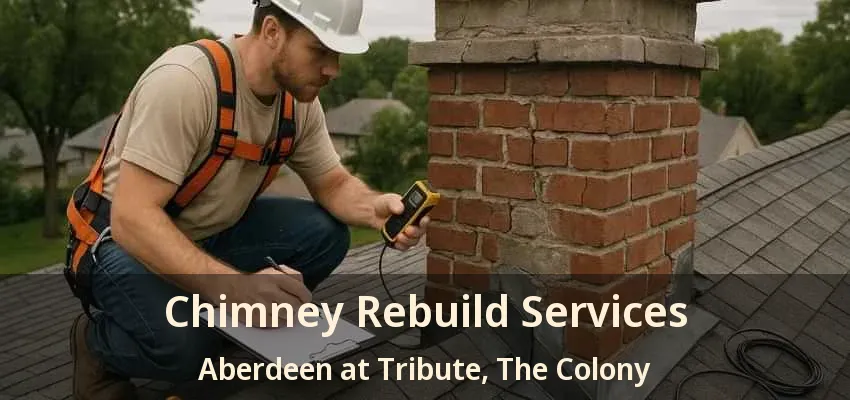 Chimney Rebuild Services Aberdeen at Tribute, The Colony - TX