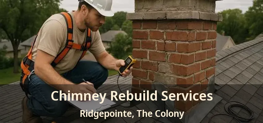 Chimney Rebuild Services Ridgepointe, The Colony - TX