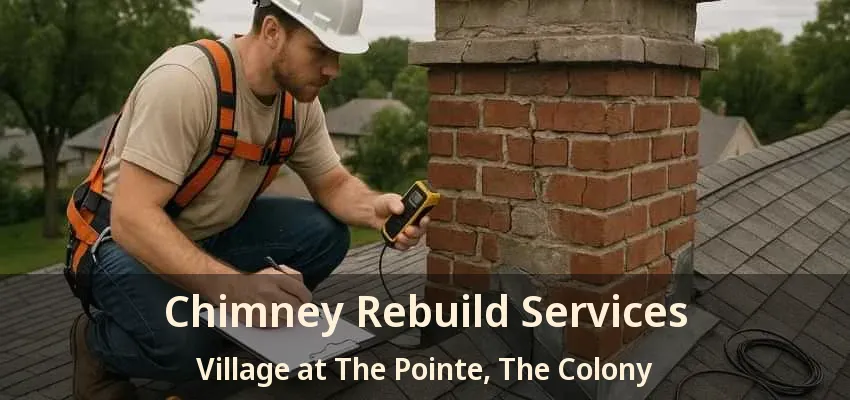 Chimney Rebuild Services Village at The Pointe, The Colony - TX