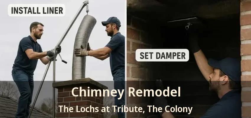 Chimney Remodel The Lochs at Tribute, The Colony - TX