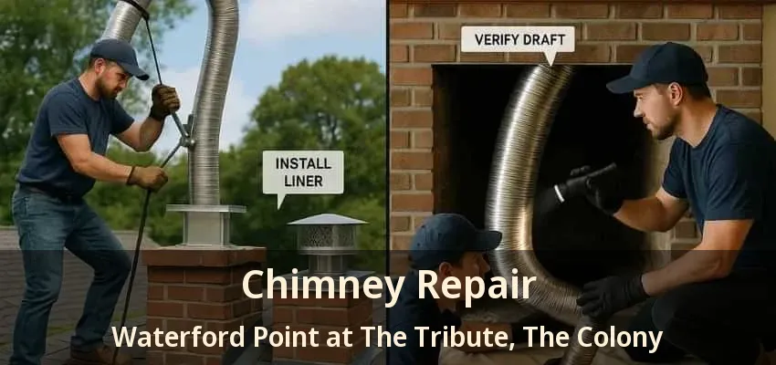 Chimney Repair Waterford Point at The Tribute, The Colony - TX