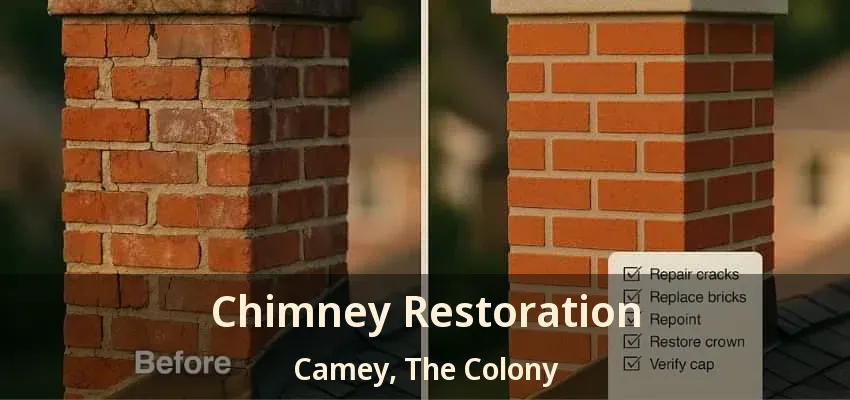Chimney Restoration Camey, The Colony - TX