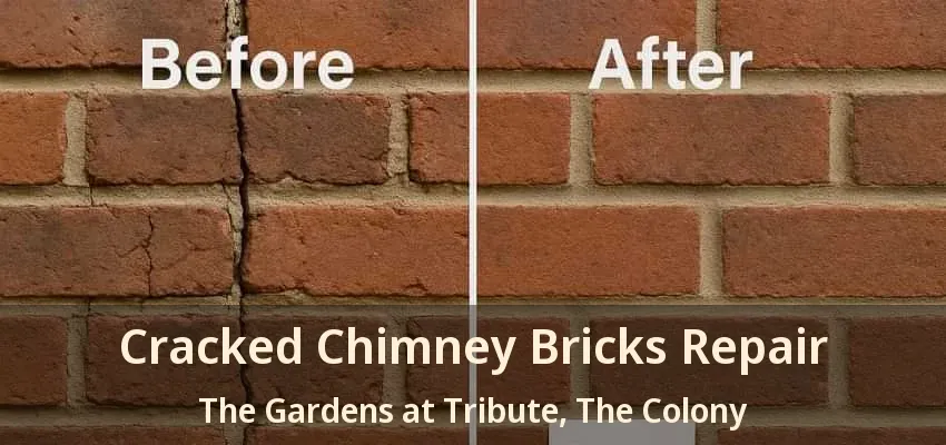 Cracked Chimney Bricks Repair The Gardens at Tribute, The Colony - TX