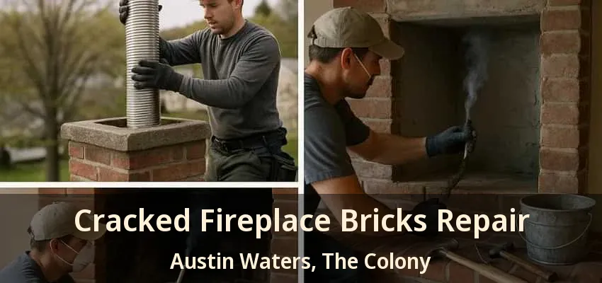 Cracked Fireplace Bricks Repair Austin Waters, The Colony - TX