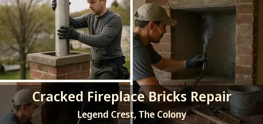Cracked Fireplace Bricks Repair Legend Crest, The Colony - TX