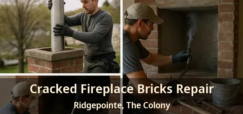 Cracked Fireplace Bricks Repair Ridgepointe, The Colony - TX