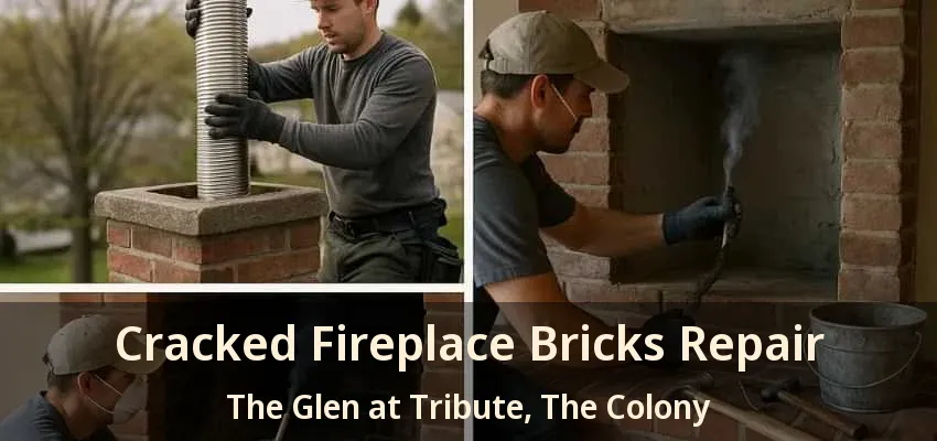 Cracked Fireplace Bricks Repair The Glen at Tribute, The Colony - TX