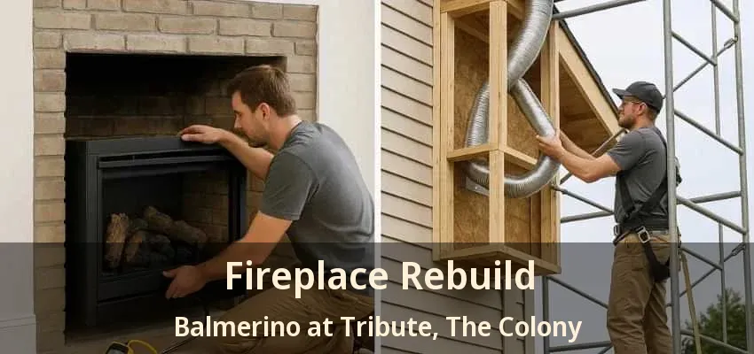 Fireplace Rebuild Balmerino at Tribute, The Colony - TX