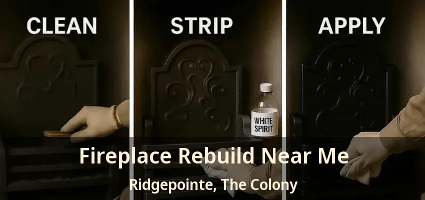 Fireplace Rebuild Near Me Ridgepointe, The Colony - TX