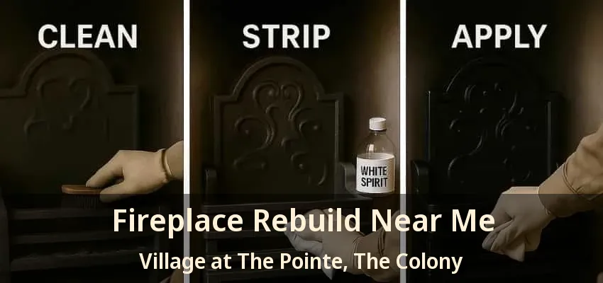 Fireplace Rebuild Near Me Village at The Pointe, The Colony - TX