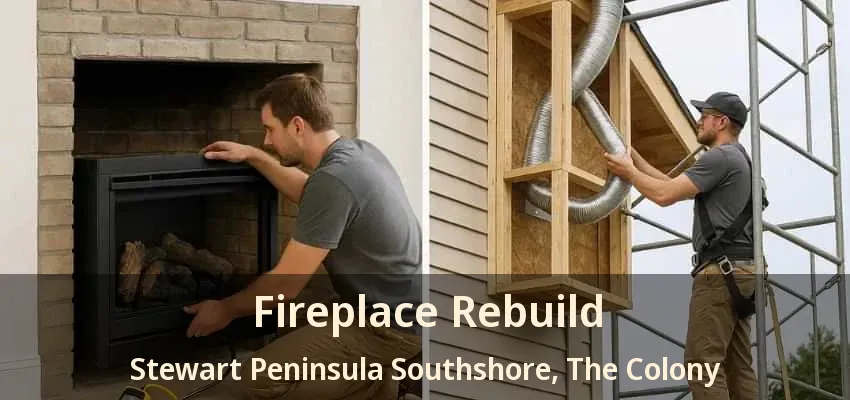 Fireplace Rebuild Stewart Peninsula Southshore, The Colony - TX