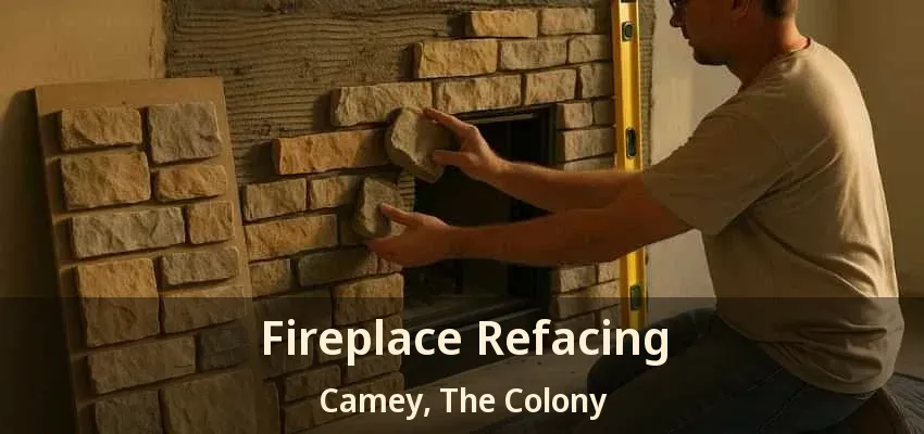 Fireplace Refacing Camey, The Colony - TX