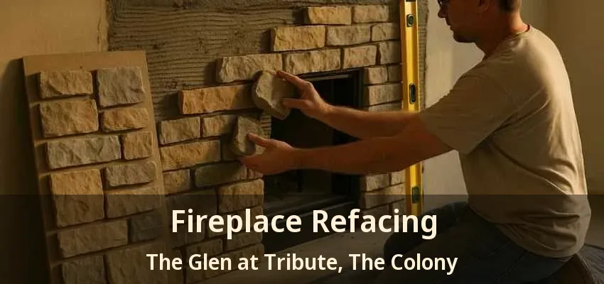 Fireplace Refacing The Glen at Tribute, The Colony - TX