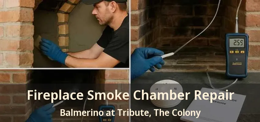 Fireplace Smoke Chamber Repair Balmerino at Tribute, The Colony - TX