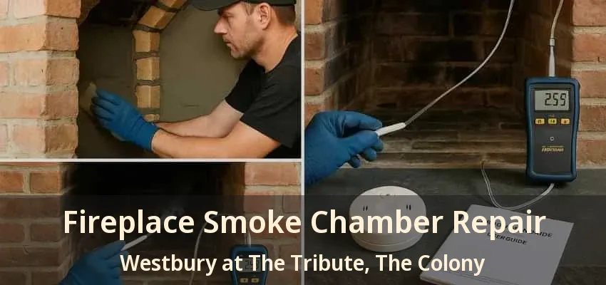 Fireplace Smoke Chamber Repair Westbury at The Tribute, The Colony - TX