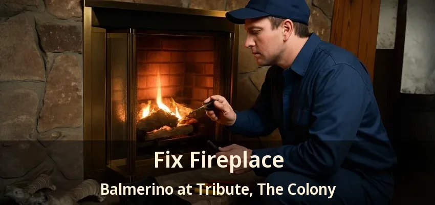 Fix Fireplace Balmerino at Tribute, The Colony - TX