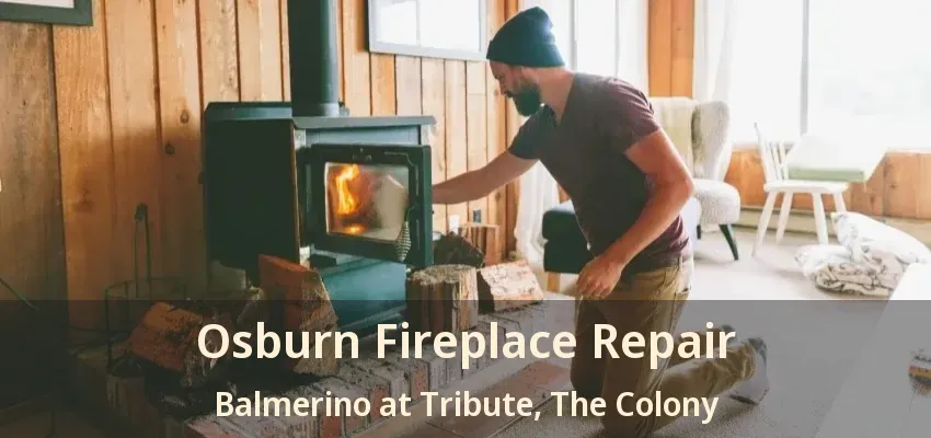 Osburn Fireplace Repair Balmerino at Tribute, The Colony - TX