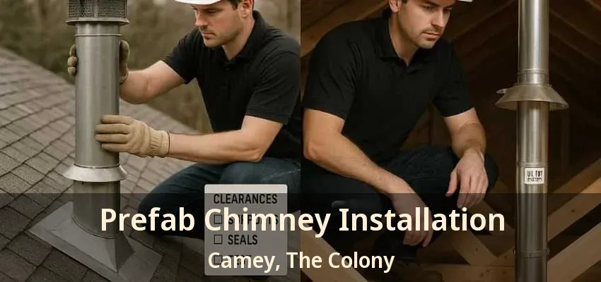 Prefab Chimney Installation Camey, The Colony - TX