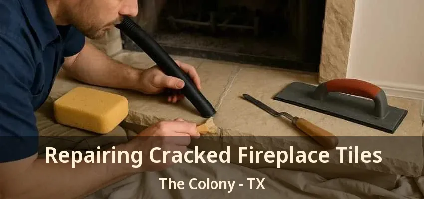 Repairing Cracked Fireplace Tiles The Colony - TX