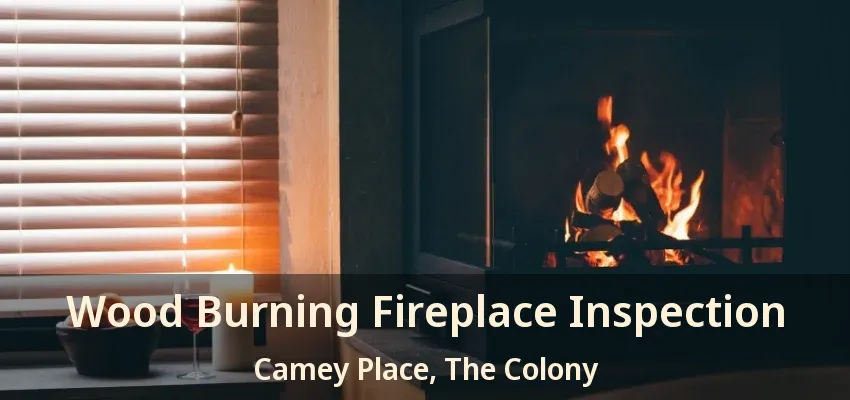 Wood Burning Fireplace Inspection Camey Place, The Colony - TX