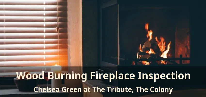 Wood Burning Fireplace Inspection Chelsea Green at The Tribute, The Colony - TX