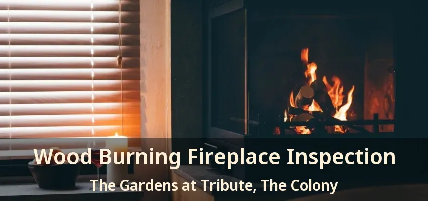 Wood Burning Fireplace Inspection The Gardens at Tribute, The Colony - TX