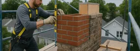 Chimney Remodel Village at The Pointe, The Colony